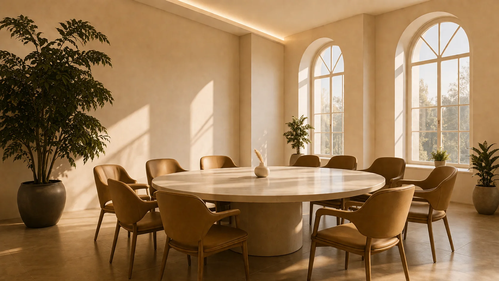 Energy work session room